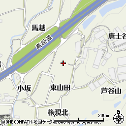 徳島県板野町（板野郡）川端（東山田）周辺の地図