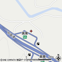 山口県美祢市美東町真名646周辺の地図
