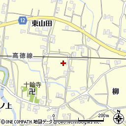 徳島県鳴門市大麻町萩原アコメン57周辺の地図