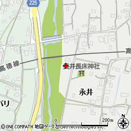 徳島県鳴門市大麻町板東（カルカヱ堤）周辺の地図
