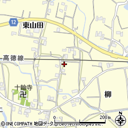 徳島県鳴門市大麻町萩原アコメン59-2周辺の地図