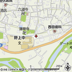 和歌山県海草郡紀美野町下佐々1021-2周辺の地図