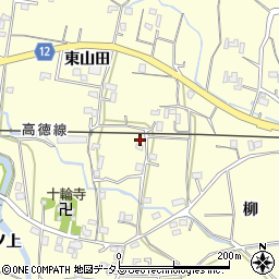 徳島県鳴門市大麻町萩原アコメン58周辺の地図