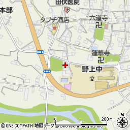 和歌山県海草郡紀美野町下佐々915-1周辺の地図