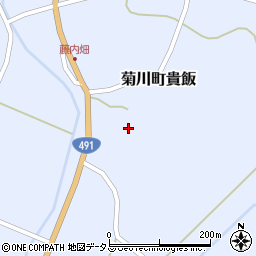 山口県下関市菊川町大字貴飯周辺の地図