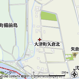 徳島県鳴門市大津町矢倉北23周辺の地図