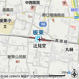 徳島県鳴門市周辺の地図