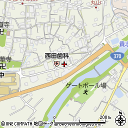 和歌山県海草郡紀美野町下佐々1036-1周辺の地図