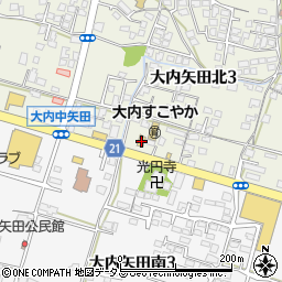 丸亀製麺山口店周辺の地図