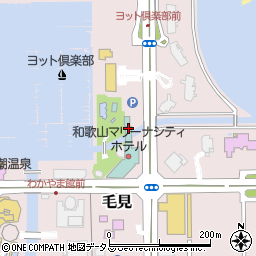 和歌山マリーナシティホテル　営業部周辺の地図