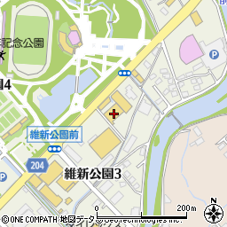 山口日産自動車ステージ２３山口店周辺の地図