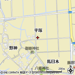 徳島県鳴門市大津町大幸平塚周辺の地図