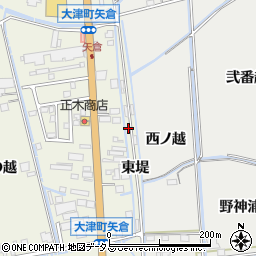 徳島県鳴門市大津町矢倉東堤39周辺の地図