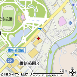 トヨタカローラ山口　山口店周辺の地図