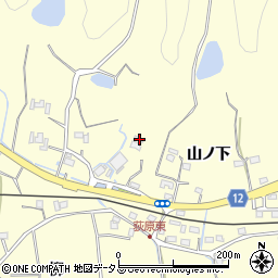 徳島県鳴門市大麻町萩原山ノ下78周辺の地図