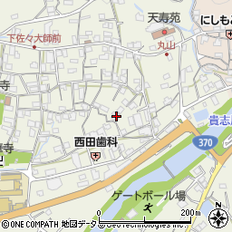 和歌山県海草郡紀美野町下佐々475周辺の地図