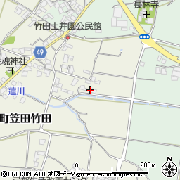 香川県三豊市豊中町笠田竹田1019周辺の地図