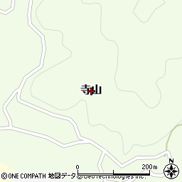 山口県岩国市寺山周辺の地図