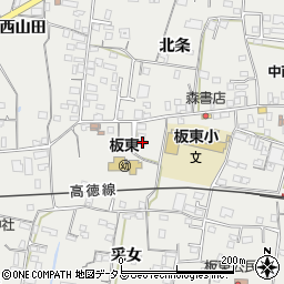 徳島県鳴門市大麻町板東采女18周辺の地図