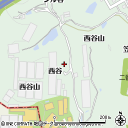 徳島県鳴門市大麻町桧（西谷）周辺の地図