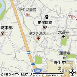 和歌山県海草郡紀美野町下佐々727-1周辺の地図