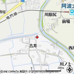 徳島県鳴門市大麻町松村吉井32周辺の地図