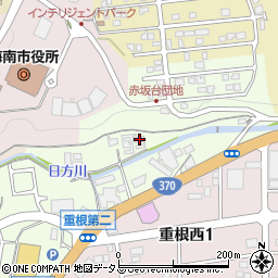 和歌山県海南市重根382周辺の地図