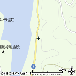 香川県高松市塩江町上西乙1159-2周辺の地図