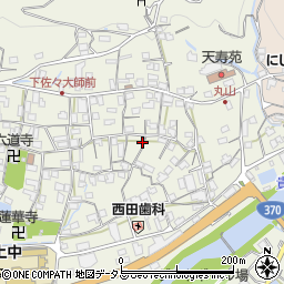 和歌山県海草郡紀美野町下佐々508-8周辺の地図