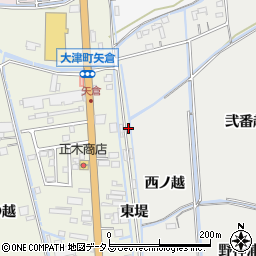 徳島県鳴門市大津町矢倉東堤91周辺の地図