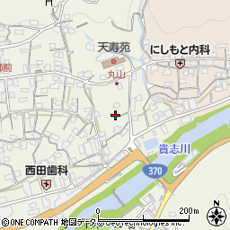 和歌山県海草郡紀美野町下佐々423-1周辺の地図