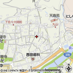 和歌山県海草郡紀美野町下佐々490周辺の地図