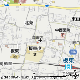 千里プロパン店周辺の地図