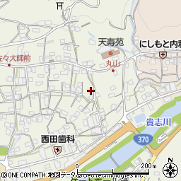 和歌山県海草郡紀美野町下佐々463周辺の地図
