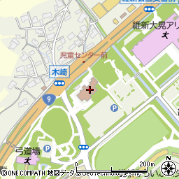 山口県児童センター周辺の地図