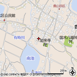 香川県三豊市豊中町下高野1416-1周辺の地図