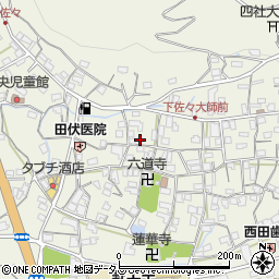 和歌山県海草郡紀美野町下佐々670周辺の地図