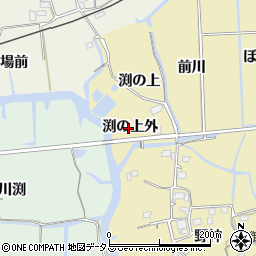 徳島県鳴門市大津町大幸渕の上外周辺の地図