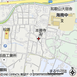 和歌山県海南市日方951周辺の地図