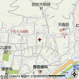 和歌山県海草郡紀美野町下佐々503周辺の地図