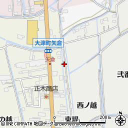 徳島県鳴門市大津町矢倉東堤59周辺の地図
