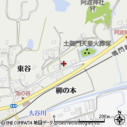 徳島県鳴門市大麻町池谷大石117周辺の地図