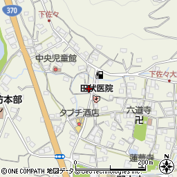 和歌山県海草郡紀美野町下佐々737周辺の地図