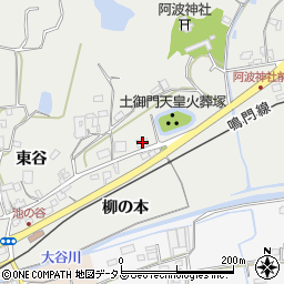 徳島県鳴門市大麻町池谷大石111周辺の地図