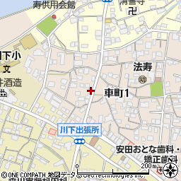 高安種苗店周辺の地図