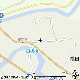 和歌山県海草郡紀美野町福田41周辺の地図