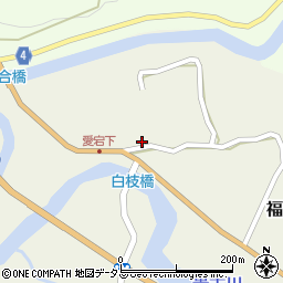 和歌山県海草郡紀美野町福田48周辺の地図