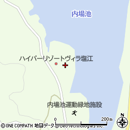 香川県高松市塩江町上西乙698周辺の地図