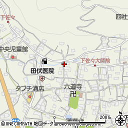 和歌山県海草郡紀美野町下佐々674周辺の地図