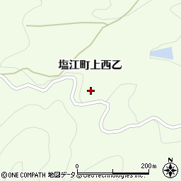 香川県高松市塩江町上西乙周辺の地図